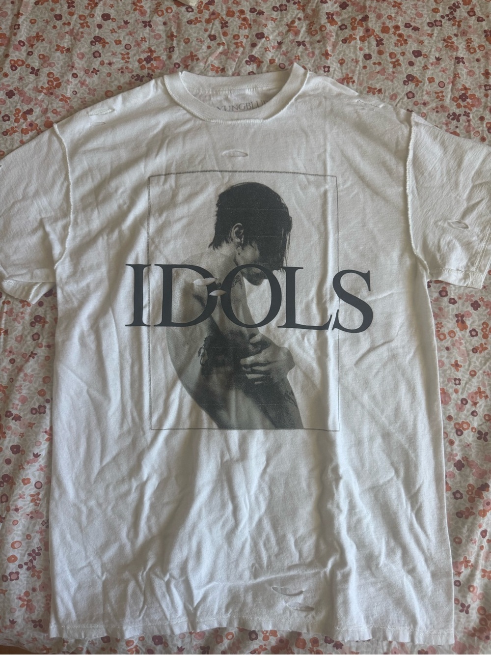 YUNGBLUD IDOLS Merch Graphic White Men’s T‑Shirt